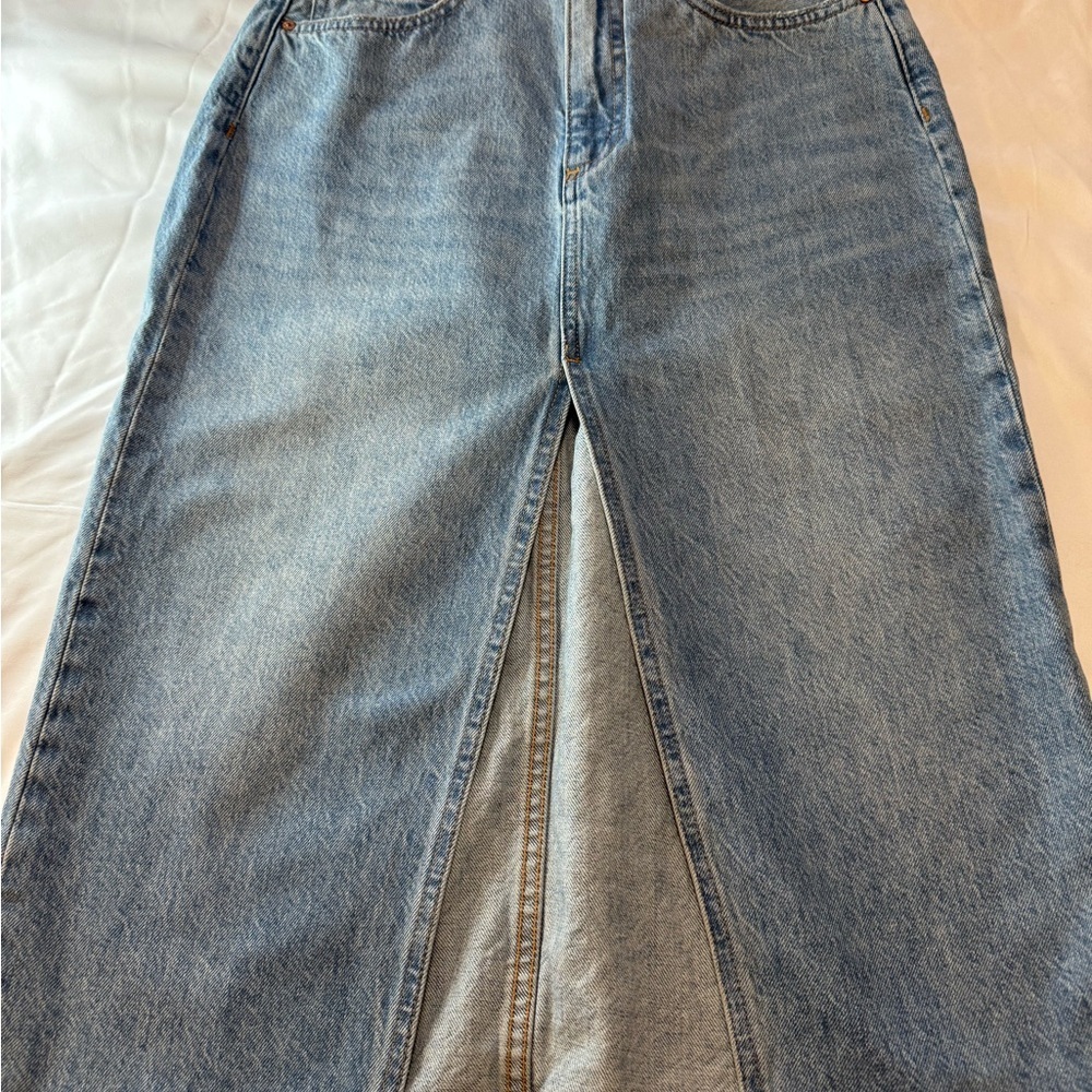 Denim Forum Blue Denim Skirt